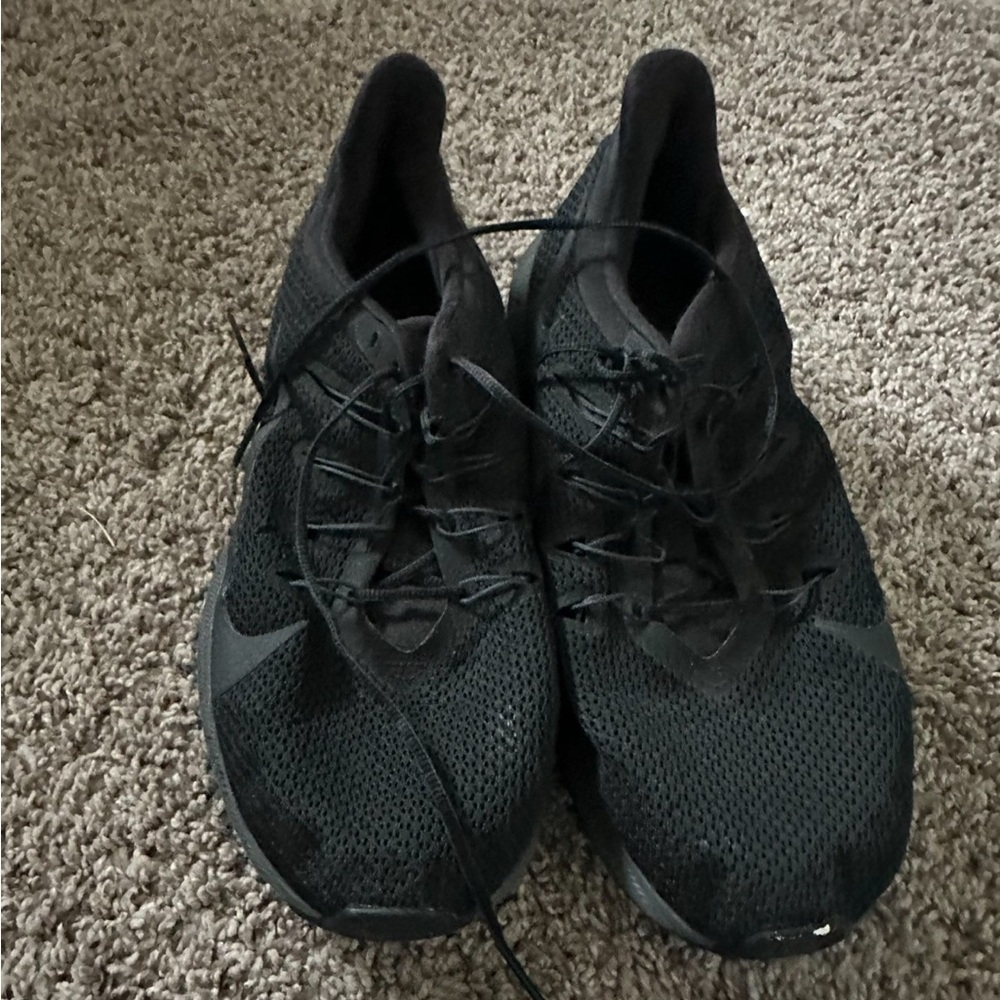 Nike Black Athletic Shoes with Knit Upper OBO